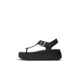 Fitflop Kadın / Kız Sandalet A3F-090 GEN-FF Max Bucle Tumbled-Leather Toe-Post Sandals