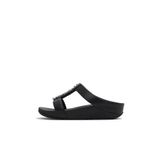Fitflop Kadın / Kız Terlik A2M-001 FINO Pearls and Crystal H-Bar
