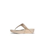 Fitflop Kadın / Kız Terlik A4L-675 LULU CRYSTAL-MIX METALLIC TOE-POST