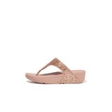 Fitflop Kadın / Kız Terlik X03-339 /323 LULU Glitter Toe-Post