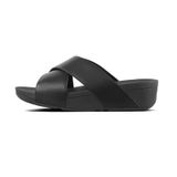 Fitflop Kadın Lulu Cross Slide Sandalet, deve, 0 UK