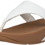Fitflop Kadın Lulu Deri Toepost Sandalet Beyaz Size: 40 EU