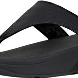 Fitflop Kadın Lulu Deri Toepost Sandalet Siyah Size: 41 EU
