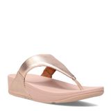 Fitflop Kadın LULU TOE POST - LEATHER parmak desteği sandalet, gül (pembe altın 323), 40 EU, Pembe altın 323, 40 EU