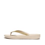 Fitflop Kadın Sparkle Classic Iqushion Ombre Parmak Arası Terlik, Taş Bej, 41 EU