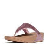 Fitflop Kadın Terlik JF3-090/675 /B50 Fitflop LULU Sequin Toe-Post, B50 Metalik Soft Blush, 40 EU, numeric_40