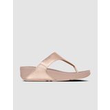 FitFlop LULU I88 Hakiki Deri Rose Gold Kadın Parmak Arası Terlik