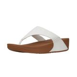 Fitflop Lulu Toe Post-Leather kadın parmak destekli sandalet Beyaz Size: 37 EU