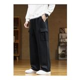 FİTGO Kargo Cepli Baggy Oversize Kesim Mevsimlik Erkek Eşofman Alt