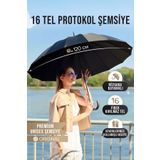 FİTHOME 16 TEL FİBER RÜZGARA KARŞI DAYANIKLI PROTOKOL BASTON ŞEMSİYE