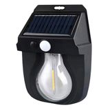 Fithome Or-118 Hareket Sensörlü Su Geçirmez Solar Bahçe Aydınlatma Duvar Lambası FRTKGT55EFN044-OR-118