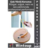 #Fitil 9 Metre Pencere Izolasyon Bandı Yapışkanlı Cam Isı Yalıtım Süngeri Rüzgar Soğuk Kesici Fitil