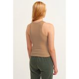 Fitilli Halter Yaka Örme ATLET-LAV10003 - Vizon - S