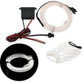 Fitilli Ip Neon LED Torpido Şeridi 2 Metre Beyaz - Belirtilmemiş
