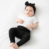 Fitilli Likralı Kız Bebek Tayt