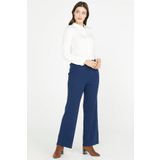 Fitilli Triko Pantolon - Lacivert