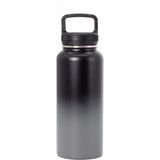 Fitmart Paslanmaz Çelik Vakumlu Termos Küçük 950ML - Siyah-Gri