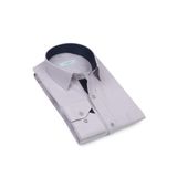 Fitmens Erkek Klasik Uzun Kol Keten Cotton Hediye Kutulu Gömlek - Lila FS-001261