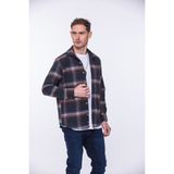 Fitmens Erkek Oversize Yeni Sezon Gömlek Yaka Pamuklu Oduncu Hediye Kutulu Gömlek G07 - Yeşil