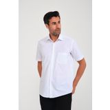 Fitmens Klasik Kısa Kol Terry Cotton Hediye Kutulu Erkek Gömlek - Beyaz FS-000763