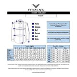 Fitmens Klasik Uzun Kol Cepsiz Yaka Manşet Beyaz Hediye Kutulu Erkek Gömlek FS-004325 - Beyaz Siyah - XL - Beyaz - Siyah
