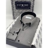 Fitmens Klasik Uzun Kol Filafil Pitikareli Swift Hediye Kutulu Erkek Gömlek FS-001263 - Siyah Beyaz - 4XL - Siyah - Beyaz