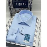 Fitmens Klasik Uzun Kol Gold Saten Cepsiz Hediye Kutulu Erkek Gömlek FS-003308 - Açık Mavi - Acık Mavi