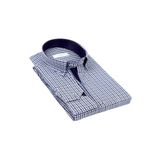 Fitmens Klasik Uzun Kol King Kareli Hediye Kutulu Erkek Gömlek - Saks Mavi FS-001258