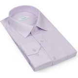 Fitmens Klasik Uzun Kol Terry Cotton Hediye Kutulu Erkek Gömlek - Lila - 3XL