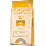 Fitmin Mini Puppy Taze Tavuk Etli Ufak Irk Yavru Köpek Maması 12 Kg