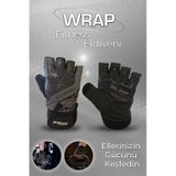 Fitness Body Eldiveni Wrap Siyah