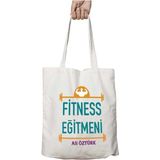 Fitness Eğitimi Iki Taraf Kalıcı Yıkanabilir Okul Plaj Omuz Bez Çanta