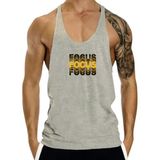 Fitness Gym Tank Top Sporcu Atleti - Gri - 2XL