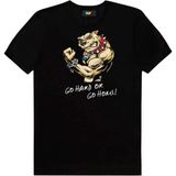 Fitness Hardline Dog Siyah Erkek Tişört T-Shirtü
