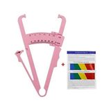Fitness Için Vücut Plastik Skinfold, Yağ Ölçer,yağ Kaliper, Caliper 17 cm - Pembe