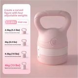 Fitness Kettlebell spor kadınlar Kettlebell erkekler Gluteal kas eğitimi dambıl Squat güç Fitness