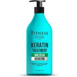 Fitness Professional 1000 ml Brezilya Fönü Saç Düzleştirici Onarıcı Keratin Bakım Şampuanı
