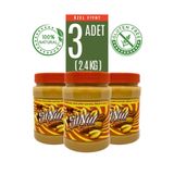 FitNut % 100 Fıstık Ezmesi (3 X 800 GR - 2.4 kg)