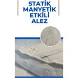 fitoderman Manyetik Yatak Alezi Çift Kişilik 160 x 195 - Beyaz - 160 x 190 cm