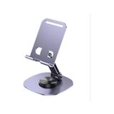 Fitplus K72 Metal 360 Döner Katlanır Masaüstü Telefon Ve Tablet Standı