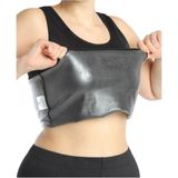 FitQueen Kadın Sauna Atlet – Termal Terlemeli Zayıflama Atleti – Neopren Sauna Etkili Spor Atleti - Siyah - XL