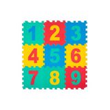 FitReady 9 Parça Eğitici Rakamlar Puzzle Çocuk Oyun Matı - Eva Yer Karosu (Her Parça 33x33 cm)