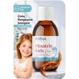 FITRİNA Minatrin Kids Şurup 150 ml | Magnezyum, Çinko, Selenyum ve B Vitaminleri İçeren Çocuk Şurubu