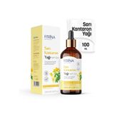 FITRİNA Sarı Kantaron Yağı 100 ml Soğuk Sıkım Zeytinyağı ile Maserasyon Cam Şişe