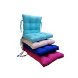 Fitsdekor Arkalıklı Sandalye Minderi Rengarenk 45x90 Cm