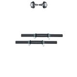 Fitset Spor Dambıl Barı 2X40= 80 cm ( 4 Adet Sıkıştırma Yayı )