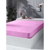 Fitted Lastikli Çarşaf %100 Pamuklu Penye Kumaş - Lila - 90 x 190