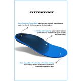 fitterfoot Ortopedik Destekli Tabanlık, Düz Taban ve Ark Sorunları İçin Konforlu Çözüm