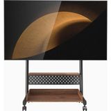 Fitueyes Fıitueyes 40–85” Tekerlekli Tv Standı & Depolama Ünitesi - Kahverengi
