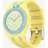 Five-E Ap-Swatch Royal Pop 12 Uyumlu Silikon Kordon - Sarı